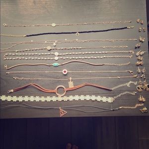Choker and earring Lot